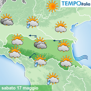 Mappa Giornaliera per la giornata di mercoledì 16 marzo