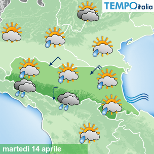 Mappa Giornaliera per la giornata di mercoledì 16 marzo