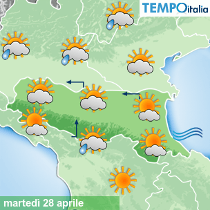 Mappa Giornaliera per la giornata di mercoledì 16 marzo