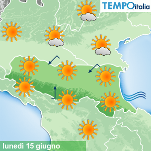 Mappa Giornaliera per la giornata di mercoledì 16 marzo