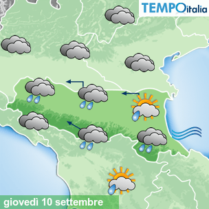 Mappa Giornaliera per la giornata di mercoledì 16 marzo