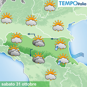 Mappa Giornaliera per la giornata di mercoledì 16 marzo