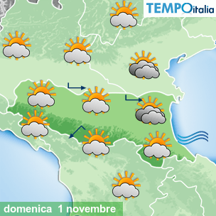 Mappa Giornaliera per la giornata di mercoledì 16 marzo