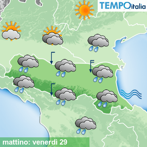 Mappa mattino per la giornata del 2024-11-29