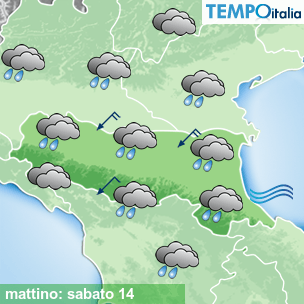 Mappa mattino per la giornata del 2026-02-14