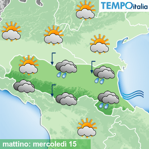 Mappa mattino per la giornata del 2026-04-15