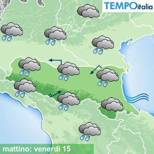 Mappa mattino per la giornata del 2026-05-15