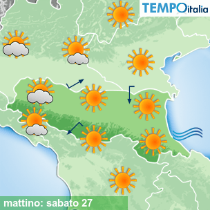 Mappa mattino per la giornata del 2026-06-27