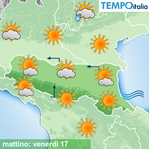 Mappa mattino per la giornata del 2026-07-17