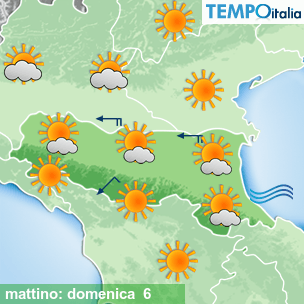 Mappa mattino per la giornata del 2026-09-06