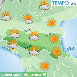 Mappa pomeriggio per la giornata del 2026-08-16