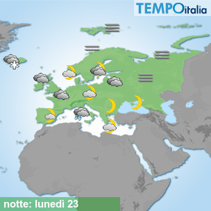 Mappa notte per la giornata del 2024-12-23