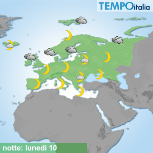Mappa notte per la giornata del 2026-08-10