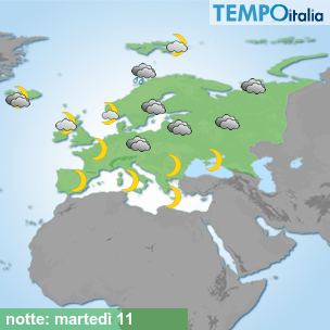 Mappa notte per la giornata del 2026-08-11