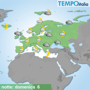 Mappa notte per la giornata del 2026-09-06