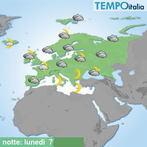 Mappa notte per la giornata del 2026-09-07
