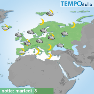 Mappa notte per la giornata del 2026-09-08