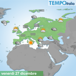 Mappa Giornaliera per la giornata di mercoledì 16 marzo