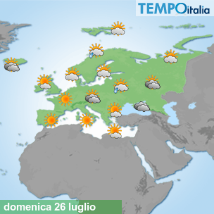 Mappa Giornaliera per la giornata di mercoledì 16 marzo