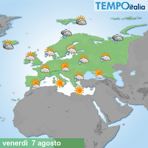 Mappa Giornaliera per la giornata di mercoledì 16 marzo