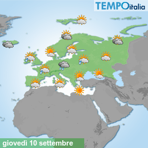 Mappa Giornaliera per la giornata di mercoledì 16 marzo