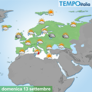 Mappa Giornaliera per la giornata di mercoledì 16 marzo