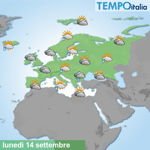 Mappa Giornaliera per la giornata di mercoledì 16 marzo