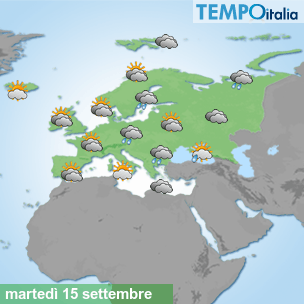 Mappa Giornaliera per la giornata di mercoledì 16 marzo