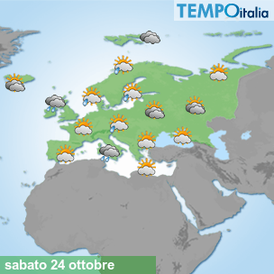 Mappa Giornaliera per la giornata di mercoledì 16 marzo