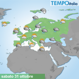Mappa Giornaliera per la giornata di mercoledì 16 marzo