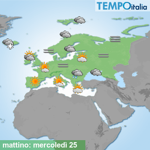 Mappa mattino per la giornata del 2024-12-25