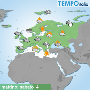 Mappa mattino per la giornata del 2025-01-04