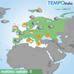 Mappa mattino per la giornata del 2026-09-05