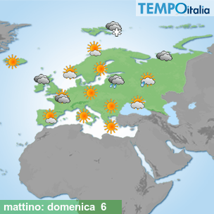 Mappa mattino per la giornata del 2026-09-06