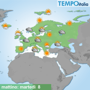 Mappa mattino per la giornata del 2026-09-08
