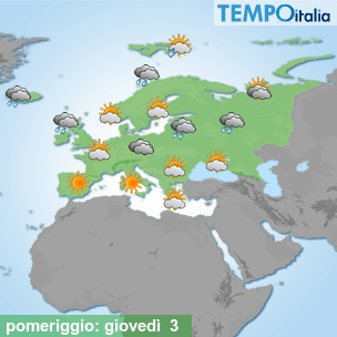 Mappa pomeriggio per la giornata del 2026-09-03