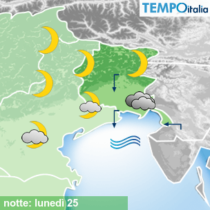 Mappa notte per la giornata del 2024-11-25