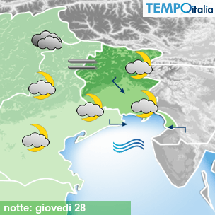 Mappa notte per la giornata del 2024-11-28