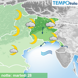 Mappa notte per la giornata del 2026-07-28