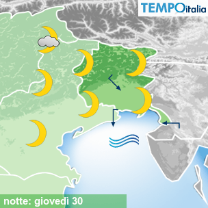 Mappa notte per la giornata del 2026-07-30