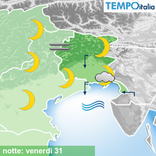 Mappa notte per la giornata del 2026-07-31