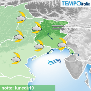 Mappa notte per la giornata del 2026-10-19
