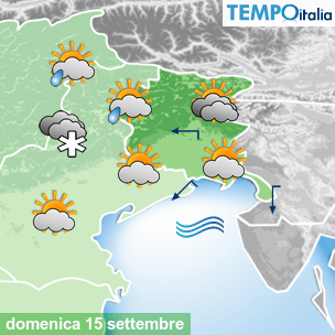 Mappa Giornaliera per la giornata di mercoledì 16 marzo