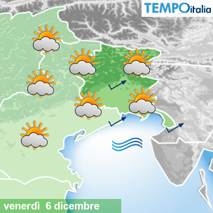 Mappa Giornaliera per la giornata di mercoledì 16 marzo