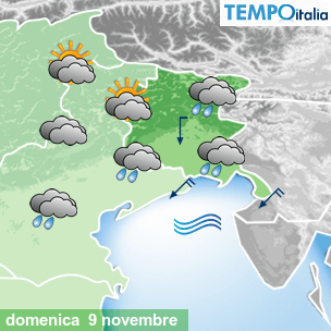 Mappa Giornaliera per la giornata di mercoledì 16 marzo