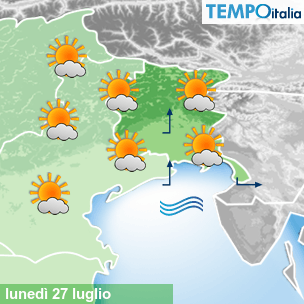 Mappa Giornaliera per la giornata di mercoledì 16 marzo