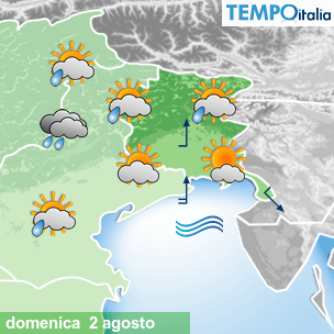 Mappa Giornaliera per la giornata di mercoledì 16 marzo