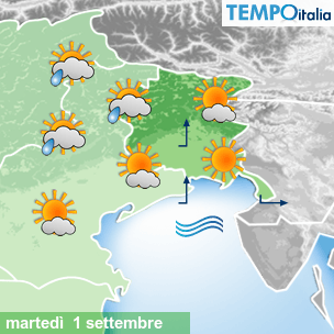 Mappa Giornaliera per la giornata di mercoledì 16 marzo