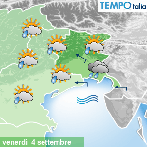 Mappa Giornaliera per la giornata di mercoledì 16 marzo