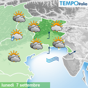 Mappa Giornaliera per la giornata di mercoledì 16 marzo